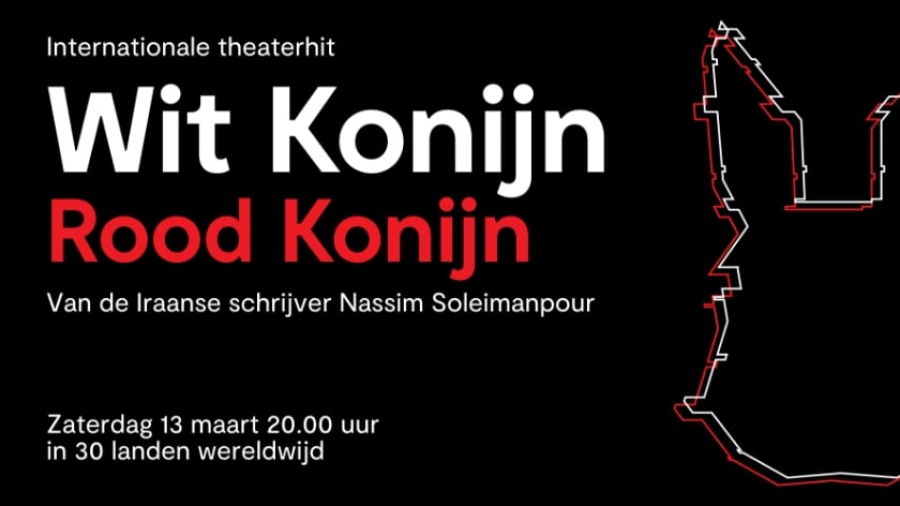 nieuwsbrief wit konijn rood konijn